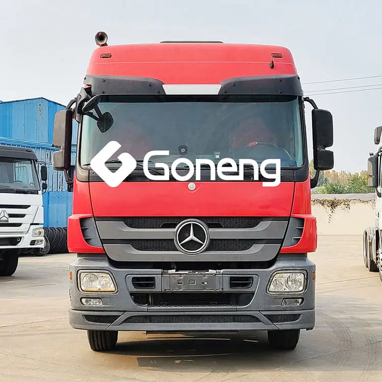 Sử dụng Mercedes benzs xe tải 3 trục 4 trục tipper Trailer Giao thông vận tải khai thác mỏ 60 80 tấn phía sau Dump Trailer