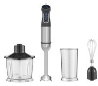 Mixeur Plongeant Professionnel 1200/1500W en Acier Inoxydable (Écran Tactile Numérique, Vitesse Variable, Tige Amovible, Faible Niveau Sonore)