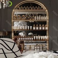 Dekorasi Salon Kecantikan Modern Kelas Atas yang Dapat Disesuaikan, Rak Toko Perlengkapan Kecantikan Kustom, Rak Parfum, Rak Toko Perlengkapan Kecantikan