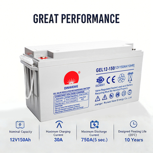 12V 150Ah 100Ah 200Ah Gel Battery Deep Cycle Lead Acid <b>Solar</b> Storage Battery for UPS Off-Grid <b>System</b> GEL 12-150/24/33/38 - Product Image 3