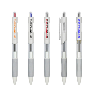 Penne Gel a Inchiostro Liquido in Plastica di Marca Disponibili in 3 Colori: Rosso, Blu e Nero, con Punta da 0,5mm, Stampa UV Personalizzabile, Ideali come Regalo per Studenti - Product Image 2
