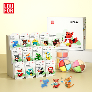 Kit <span class=keywords><strong>de</strong></span> <span class=keywords><strong>Arcilla</strong></span> Seca al Aire para Mascotas, 12 Estilos Maravillosos, <span class=keywords><strong>Arcilla</strong></span> para Modelar para Niños, Juego <span class=keywords><strong>de</strong></span> <span class=keywords><strong>Arcilla</strong></span> para Manualidades sin Hornear, Juguete Educativo, Regalo - Product Image 6