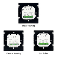 Thermostat sans fil programmable de pièce de Digital Wifi pour le chauffage par le sol