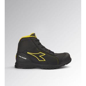 Guantes Diadora Mds Master Mid S3S con Puntera de Acero, Zapatos de Seguridad Negros para Hombre, Antideslizantes, Ajuste Cómodo - Product Image 1