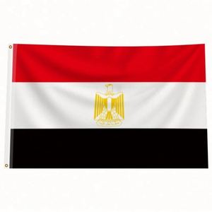 Wholesale Good Quality 3x5ft 90x150cm 100% Polyester Eco-Friendly Quick-Dry Anti-Wrinkle Outdoor Use Egypt <b>Flags</b> - Product Image 2