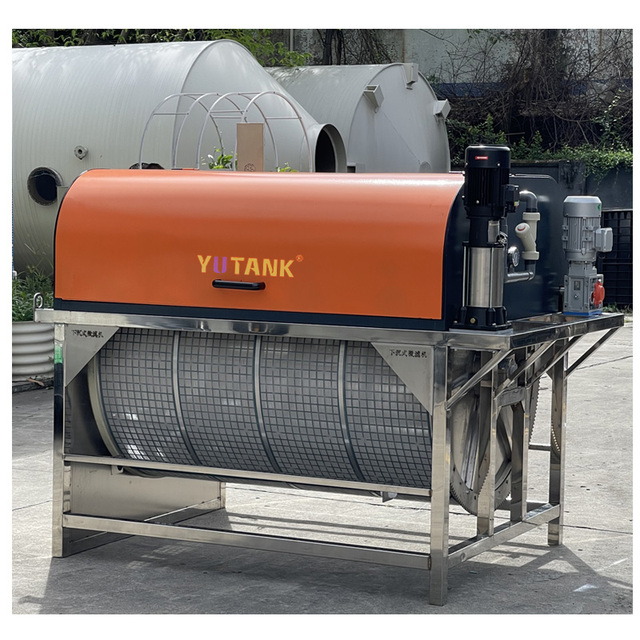 Integrated Aquaculture Water Circulation Cleaning System Drum Filter Biochemical Medium Fish Pond Motor Engine Pump Gear Bearing