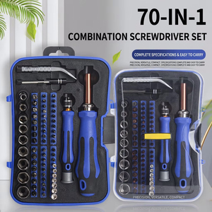 70 In 1 <b>Precision</b> <b>Screwdriver</b> <b>Set</b> Chrome Vanadium Steel Mobile Phone Repair Tools With Case - Product Image 1