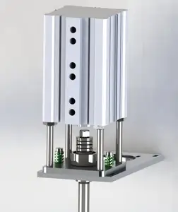 중국 뜨거운 인기 상품 힘 3 단계 압축 공기를 넣은 실린더 새로운 디자인 SMC CQ2 시리즈 Alumin 합금 공기 압축 공기를 넣은 조밀한 실린더