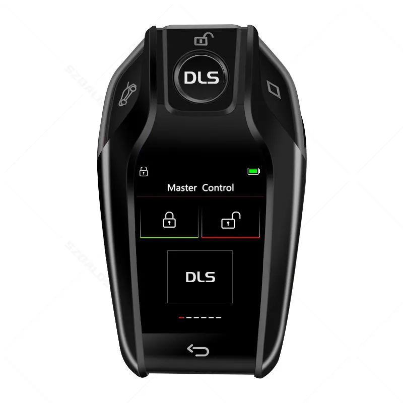 Nuovo prodotto popolare PKE Remote Smart LCD Car Key Touch Screen universale per auto 12V