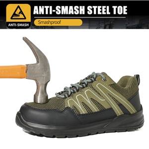 Zapatos de Seguridad para Hombre S1P SR FO SC, Ligeros, Transpirables, Antiestáticos, Antideslizantes, Botas de Trabajo para Empresas de Construcción, Venta al Por Mayor - Product Image 3