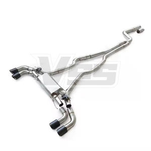 Sistema de escape de sonido agresivo y rendimiento para <span class=keywords><strong>BMW</strong></span> M440I B58 3,0 T apto para G20 M340i acero inoxidable con válvula <span class=keywords><strong>RC</strong></span> 4 puntas - Product Image 1