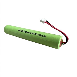 แบตเตอรี่ Ni-Cd 3.6V 1500mAh SC สามารถชาร์จได้ - Product Image 1
