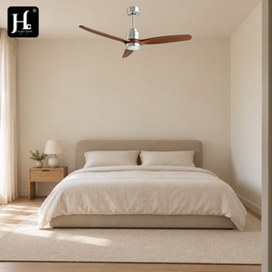 Wood Blade <b>Ceiling</b> <b>Fan</b> 52 Inch <b>Modern</b> Dimmable Remote Control Reversible DC Motor Quiet <b>Ceiling</b> <b>Fan</b> for Living Room - Product Image 1