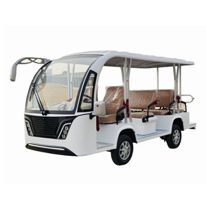Vehículo Eléctrico Turístico de 14 Plazas y 4 Ruedas para Parques y Zonas Escénicas FD006C-62 - Product Image 1