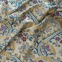 Tissu Jacquard Brocart de Luxe Métallique Vintage de Haute Qualité RTS pour Oreillers de Robe
