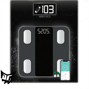 Báscula Digital Inteligente para el Hogar, Capacidad 180kg/396lb, Análisis de Grasa Corporal, IMC y Calorías, Personalizable OEM/ODM, ABS y Vidrio Templado, 1 Año de Garantía - Product Image 3