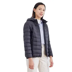 [TANBOER-TD217236] больших размеров ультра легкий зимний модный пуховый женская верхняя одежда, теплая куртка-пуховик