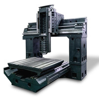 Centre d'usinage CNC de type portique TSMV-3018, contrôleur FANUC, double colonne, broche BBT50, haute précision pour le métal