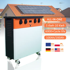 6000 cycles Mobile 5kwh 10kwh 15kwh Batterie au lithium 15kw Batterie à énergie solaire Batterie portable Centrale électrique - Product Image 4