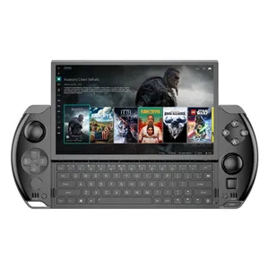 Grosir Laptop Gaming genggam GPD WIN 4 2023, 32GB + 512GB, 6 inci, Windows 11 AMD 7 7840U Octa Core (hitam)