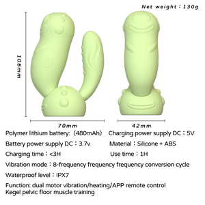 8-Frequenz App-gesteuertes Kabelloses Fernbedienungsgerät für Ei-Skipping Weibliches Masturbationsgerät Erotik-Spielzeug für Erwachsene - Product Image 6