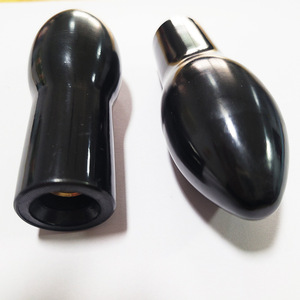 Curved Rotating Handle Gourd Shaped Bakelite Medical Machinery Control Lever KH 1 National Standard Size - Product Image 1