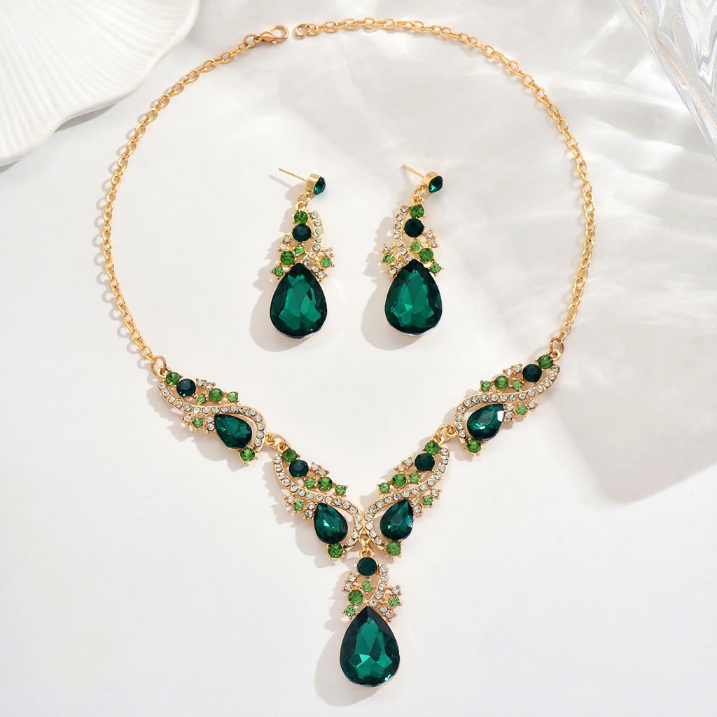 2402 gold white green