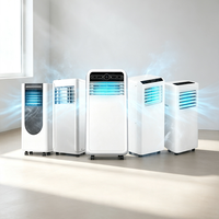 Déshumidificateur et climatiseur portable de haute qualité avec compresseur électrique 12000 BTU, télécommande, pour la pièce