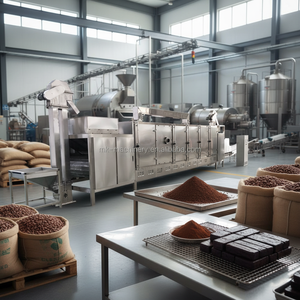 Machine de traitement des noix MK pour la fabrication de beurre de cacao et de poudre de cacao, capacité de 30 à 100 kg/h, 220 V, 10 kW, garantie 1 an - Product Image 2