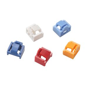 RJ45 Port <b>Lock</b> PC Material Anti-theft RJ45 Socket Dust Plug Prevent Unauthorized Network Access Port Security <b>Lock</b> - Product Image 1
