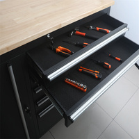 Custodia portautensili ripiano fodera per cassetto 3mm, tappetino per cassetto, tappetino antiscivolo, tappetino antiscivolo nero 18 "X 24 piedi tagliato a misura