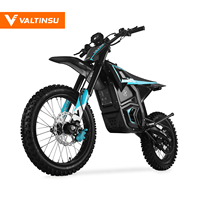 Valtinsu Em5 Ultra 72V 8000W, autonomie 120 km, moto tout-terrain électrique, moteur sans balais, longue portée, moto de cross tout-terrain