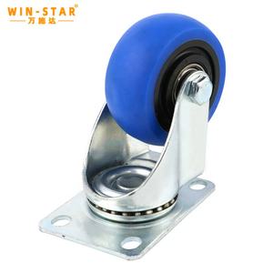 WINSTAR Factory Direct Roue pivotante universelle à frein 3/4/5 pouces, rotation à 360 degrés, pour chariots d'école, de salle de bain et d'entrepôt - Product Image 6