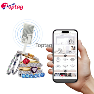 Bảo mật cao 13.56MHz/860-960MHz UHF tầm xa chống trộm RFID trang sức treo thẻ với giá tag tài sản tag và nhãn - Product Image 5