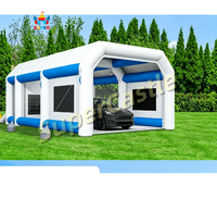 Tente de garage gonflable portable sur mesure pour voiture, facile à installer, abri de protection pour voiture, tente de stationnement