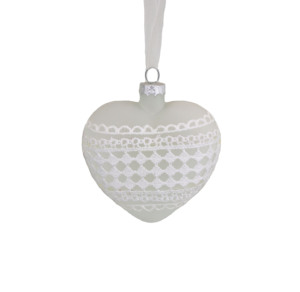 Décoration de Noël personnalisée en <span class=keywords><strong>verre</strong></span> en forme d'étoile, de cœur ou d'arbre avec des paillettes et des perles à vendre - Product Image 6