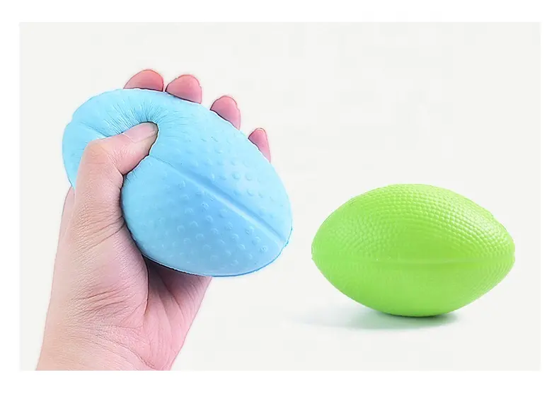 OEM Factory Manufacture Bouncy Soft Therapy Exercise Grip The Ball Hand Bouncy Finger Exercise Massage Squeeze Balls