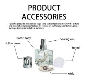 Lámpara Difusora de Aroma Catalítica Premium - Quemador de Vidrio en Espiral para Habitaciones de Hotel, Eliminación de Olores y Concentración Mental - Product Image 6