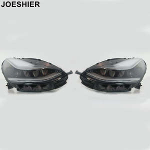 อุปกรณ์ตกแต่งรถยนต์ JOESHIER ไฟหน้า LED สำหรับรถยนต์ Tesla Model 3 ปี 2017-2020 ชุดไฟหน้าพร้อมไฟวิ่งกลางวันแบบ LED เลนส์ไฟหน้า - Product Image 2