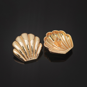 Botones de Costura Personalizados de Fábrica, Botones Irregulares para Ropa, Concha Marina, Estrella de Mar, Forma Especial, Botón de Metal de Aleación de Zinc con Vástago - Product Image 3