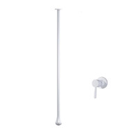 Robinet de lavabo mural moderne en laiton céramique à capteur tactile, monotrou, monocommande, forme goutte d'eau
