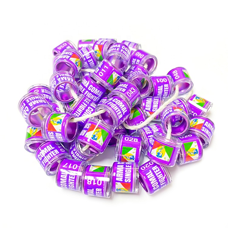 mold for racing pigeon ring