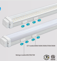 Banqcn ETL Factory Direct 12W-80W 2FT 4FT 8FT Bande lumineuse linéaire LED intégrée T8 Tube LED pour centre commercial et bureau