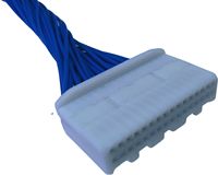 TE TH025 2/4/8/12/16/24/28/32/40PIN Kabel Harness Otomotif PTFE/PVC 025 REC CONTACT GOLD FORMING Adapter Model 1123343-2