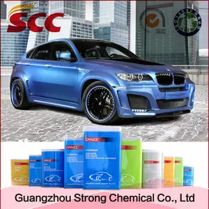 Factory Direct Supply Medium Yellow Color 1K Metallic Auto Refinish Paint