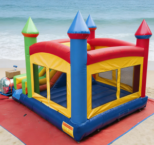 Prix d'usine, aire de jeux gonflable d'extérieur et d'intérieur, trampoline, château gonflable pour enfants, en vente, matériau PVC de haute qualité - Product Image 4
