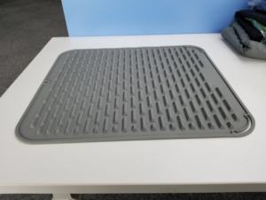 Benutzer definierte Küche Waschen Abtropffläche Trocken gestell Matten Waschbecken Protector Pad Silikon Geschirr trocknungs matte - Product Image 5