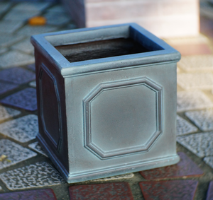 Grande <span class=keywords><strong>Fioriera</strong></span> da Giardino Chelsea in Finta Fibra di Piombo e Argilla Cementizia per Esterni - Product Image 2