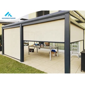 Skyligh-cortina de Metal con protector solar, <span class=keywords><strong>persiana</strong></span> Vertical para Patio, <span class=keywords><strong>armario</strong></span> de esquina extraíble, <span class=keywords><strong>persiana</strong></span> enrollable - Product Image 5