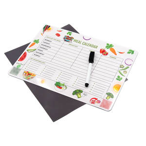 Tableau blanc magnétique Réfrigérateur Mémo Planificateur Calendrier 2025 Calendrier mensuel Table des événements Planificateur de réfrigérateur magnétique hebdomadaire - Product Image 1